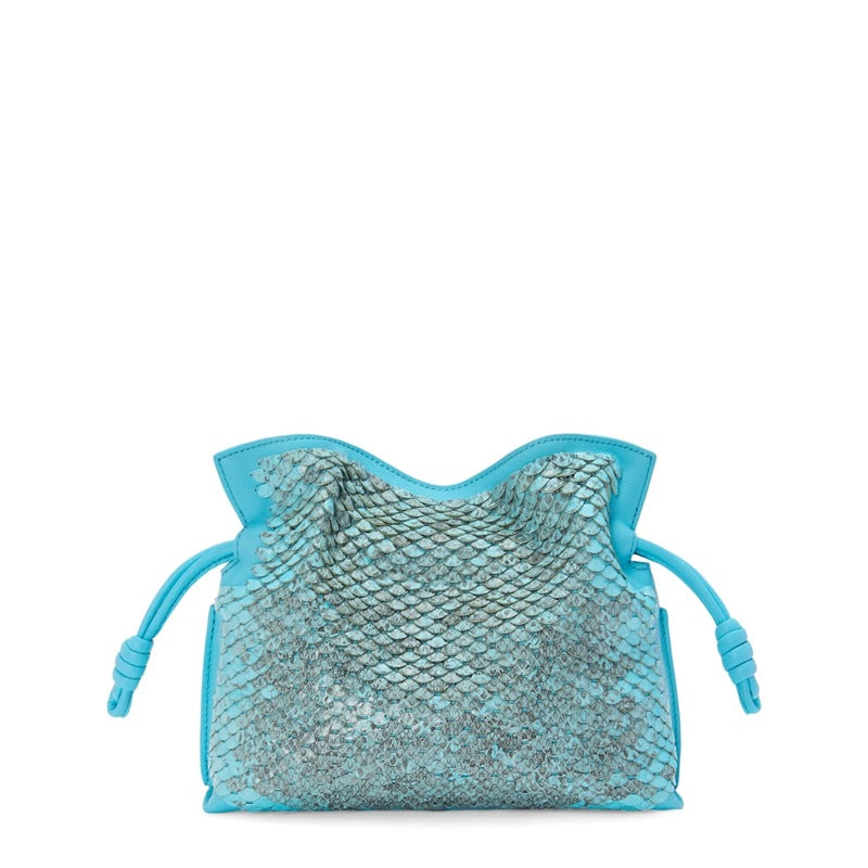 Bolsa Clutch Mini Snakeskin Scales Flamenco - Mercado de Luxo - O Maior E-Commerce de Bens, Produtos e Serviços de Luxo do Brasil.