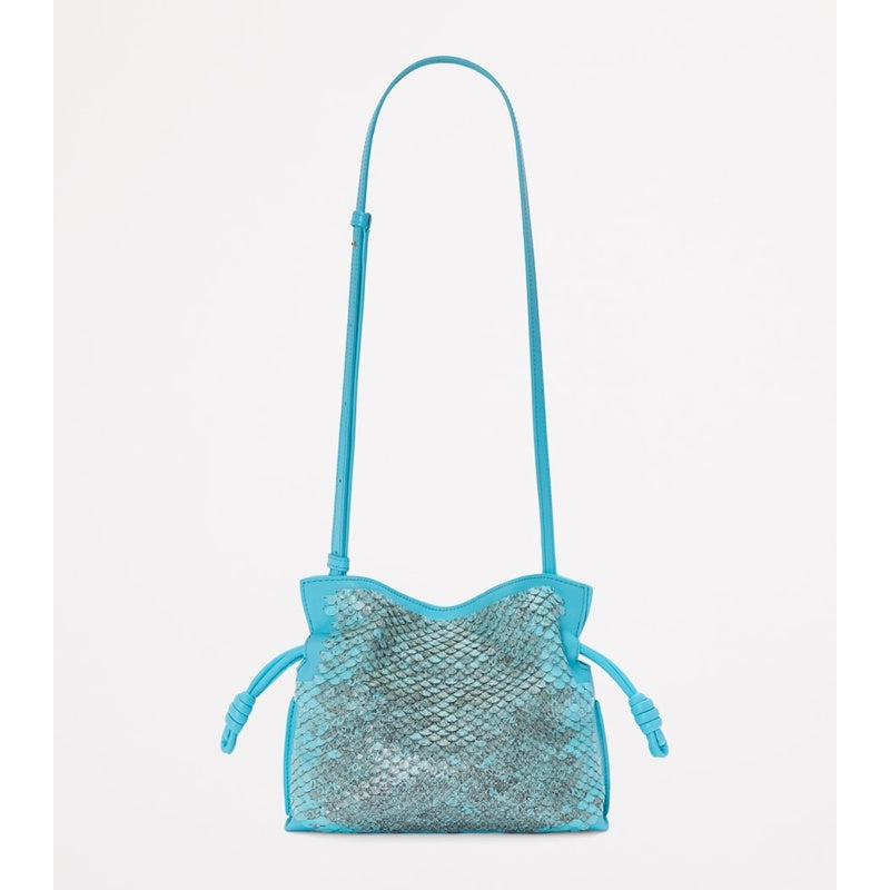 Bolsa Clutch Mini Snakeskin Scales Flamenco
