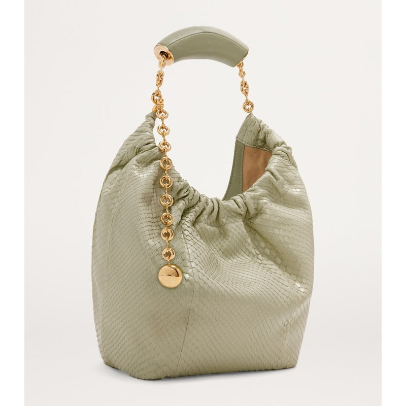Bolsa Shoulder Small Snakeskin Squeeze