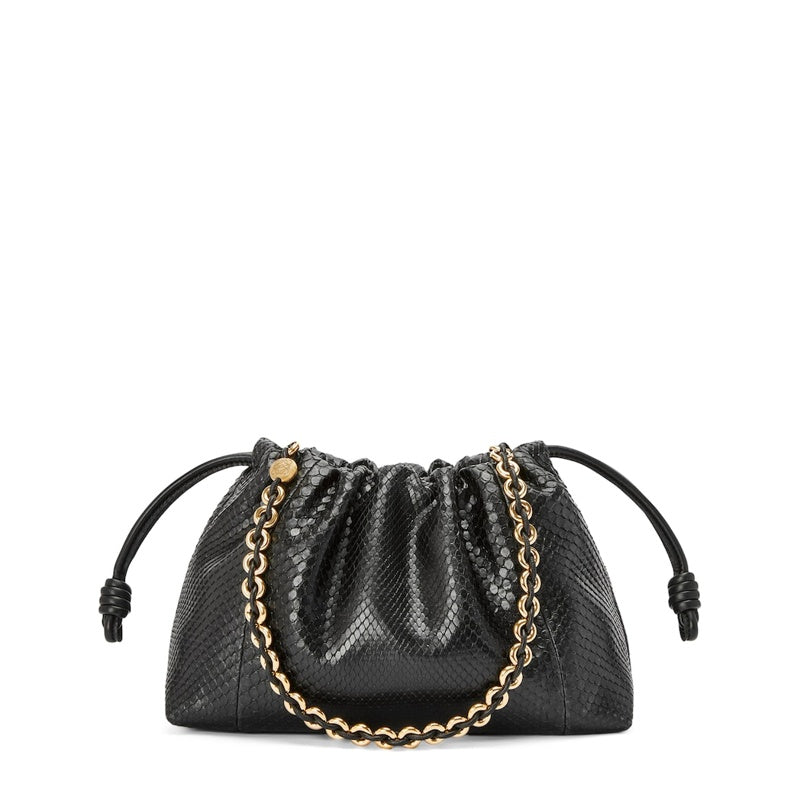 Bolsa Shoulder Medium Snakeskin Flamenco - Mercado de Luxo - O Maior E-Commerce de Bens, Produtos e Serviços de Luxo do Brasil.