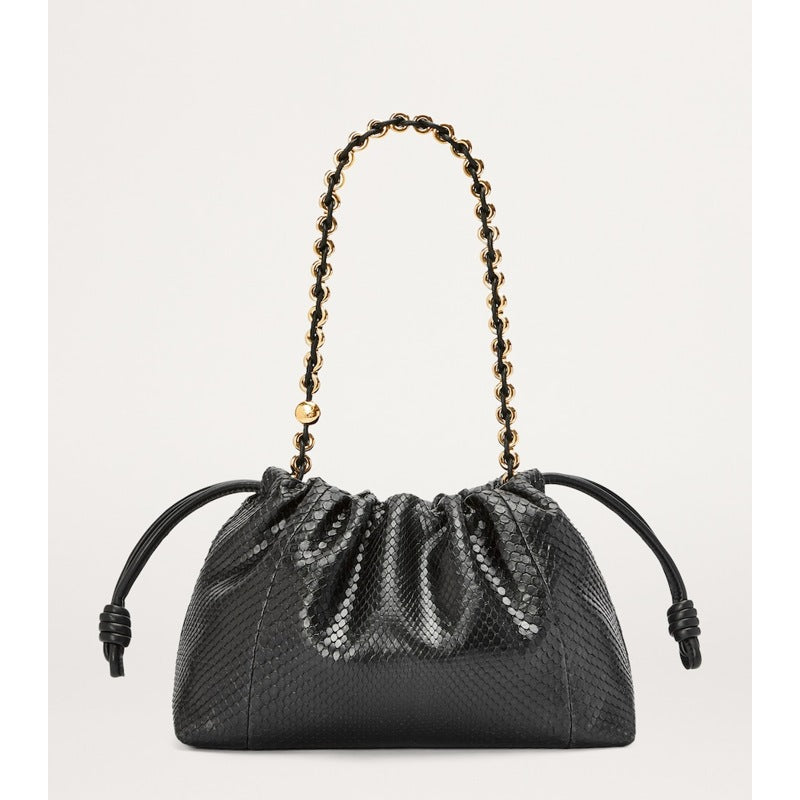 Bolsa Shoulder Medium Snakeskin Flamenco