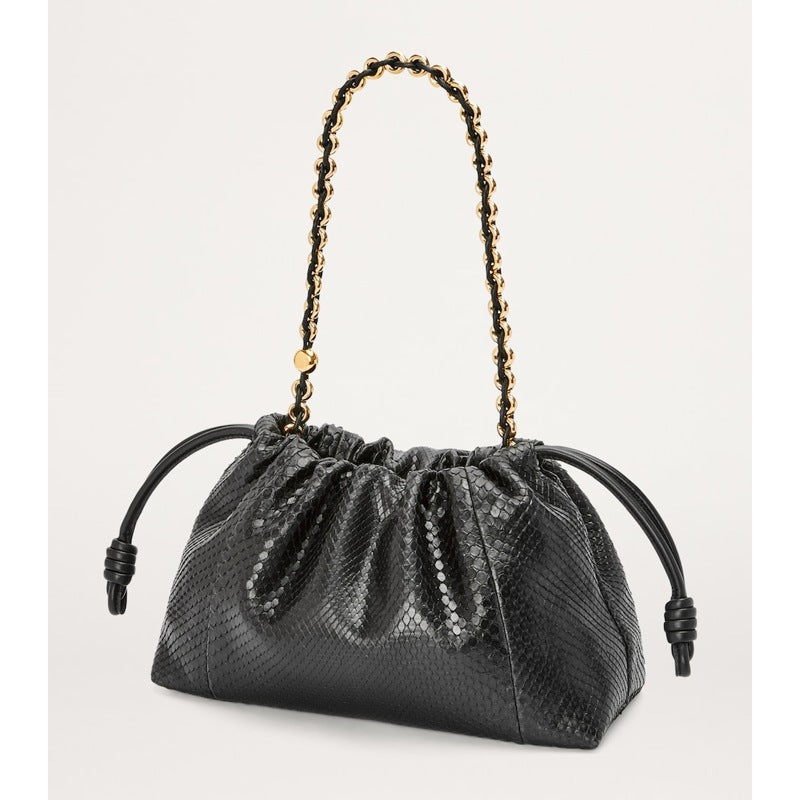 Bolsa Shoulder Medium Snakeskin Flamenco