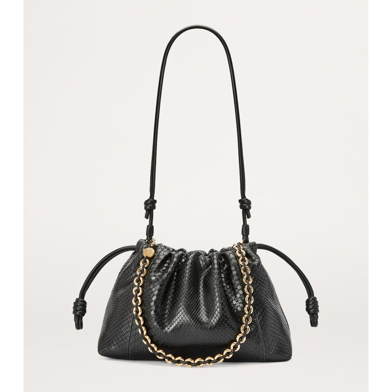 Bolsa Shoulder Medium Snakeskin Flamenco