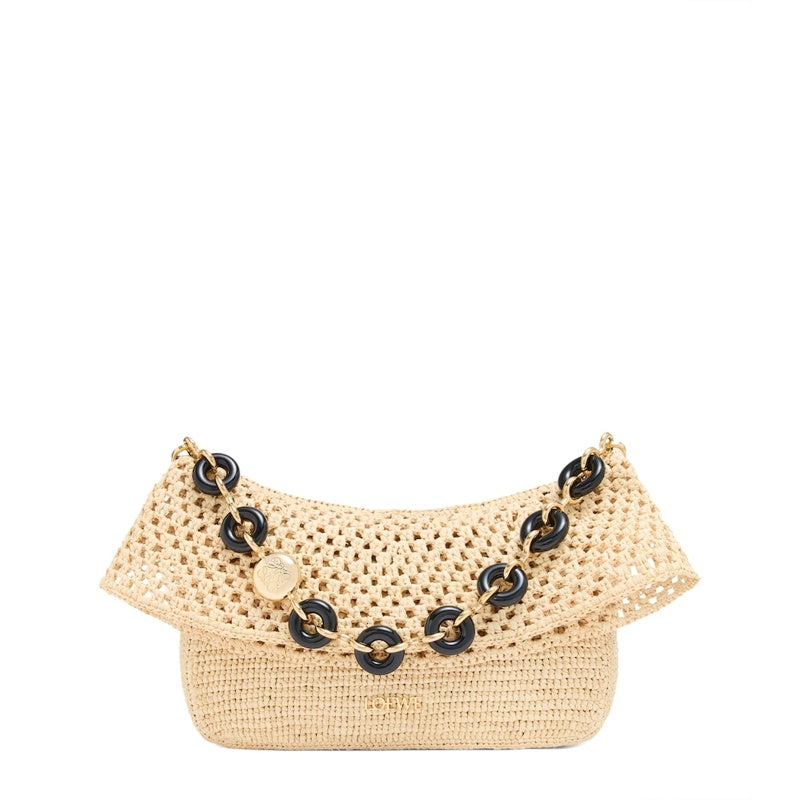Bolsa Shoulder Collab x Paula's Ibiza Medium Raffia Ola - Mercado de Luxo - O Maior E-Commerce de Bens, Produtos e Serviços de Luxo do Brasil.