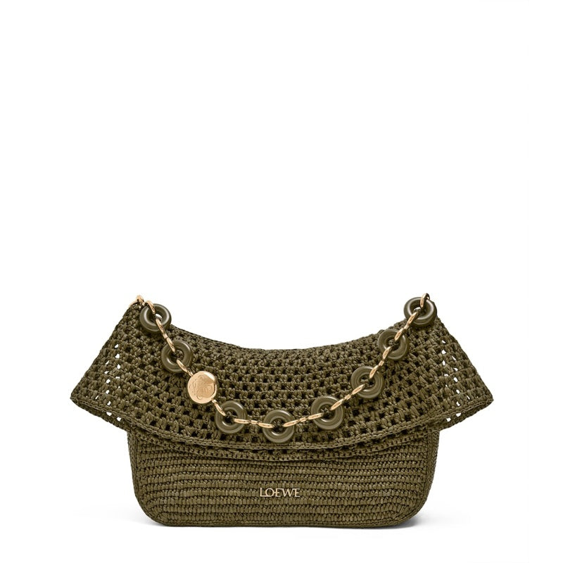 Bolsa Shoulder Collab x Paula's Ibiza Medium Raffia Ola - Mercado de Luxo - O Maior E-Commerce de Bens, Produtos e Serviços de Luxo do Brasil.