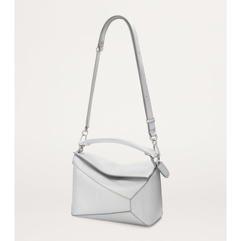 Bolsa Handle Small Metallic Puzzle