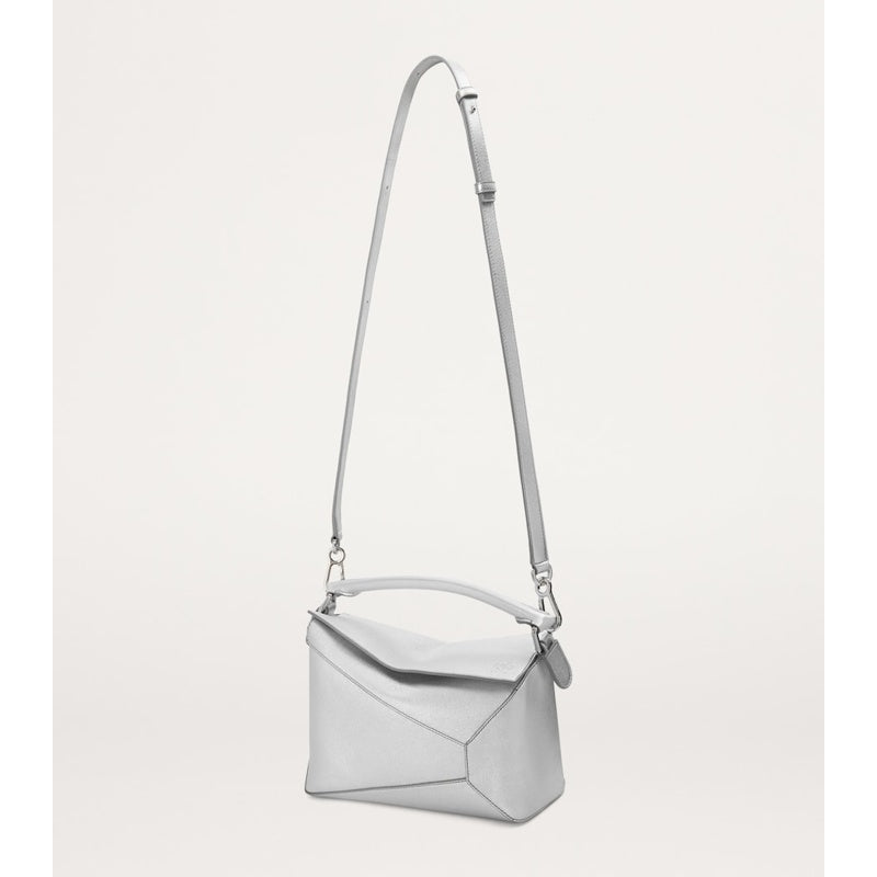 Bolsa Handle Small Metallic Puzzle