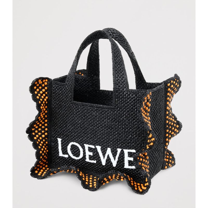 Bolsa Tote Collab x Paula's Ibiza Raffia Font