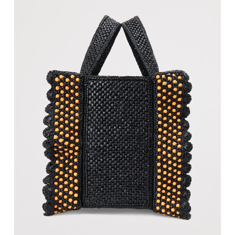 Bolsa Tote Collab x Paula's Ibiza Raffia Font