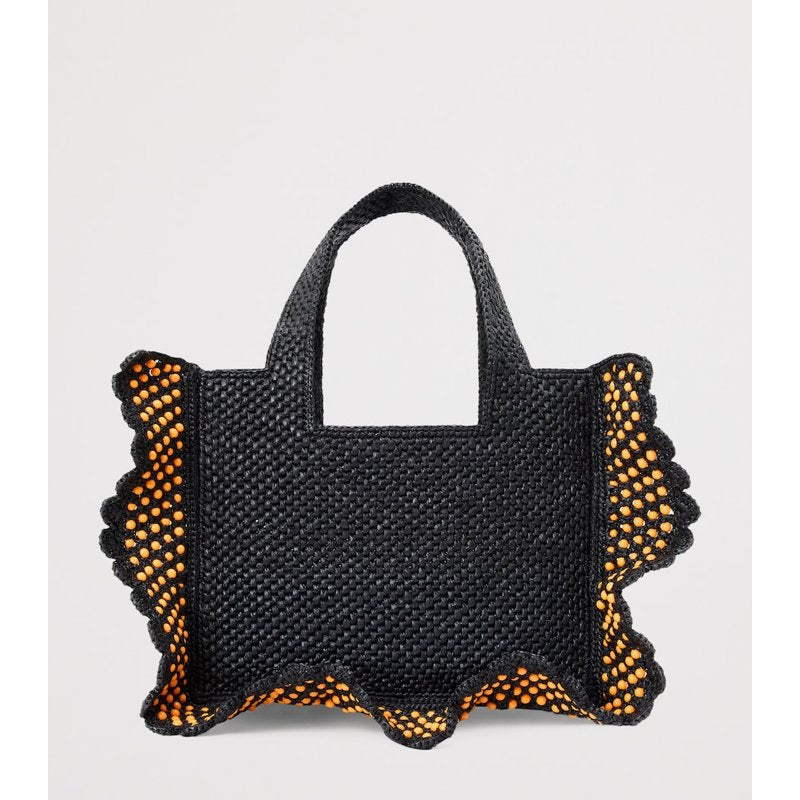 Bolsa Tote Collab x Paula's Ibiza Raffia Font