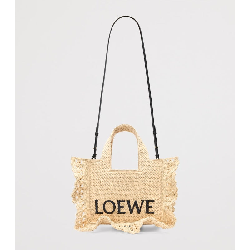 Bolsa Tote Collab x Paula's Ibiza Raffia Font