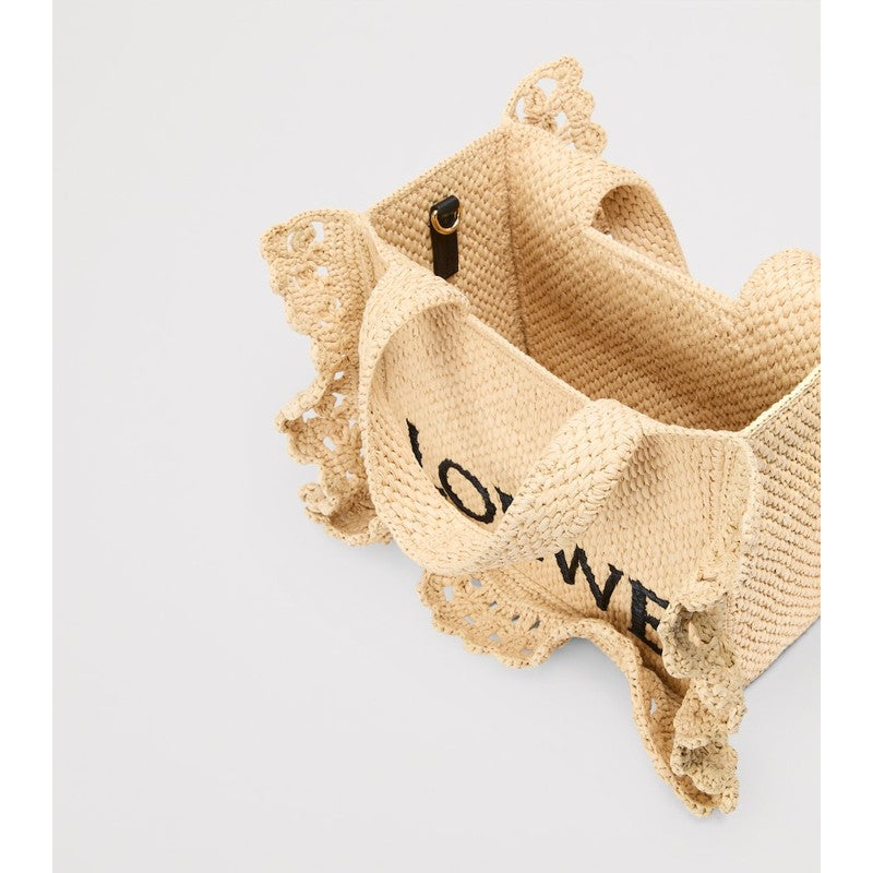 Bolsa Tote Collab x Paula's Ibiza Raffia Font