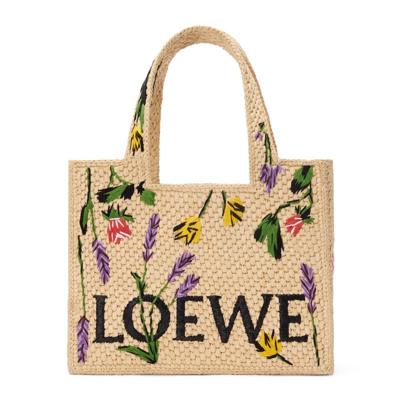 Bolsa Tote Collab x Paula's Ibiza Raffia Font - Mercado de Luxo - O Maior E-Commerce de Bens, Produtos e Serviços de Luxo do Brasil.