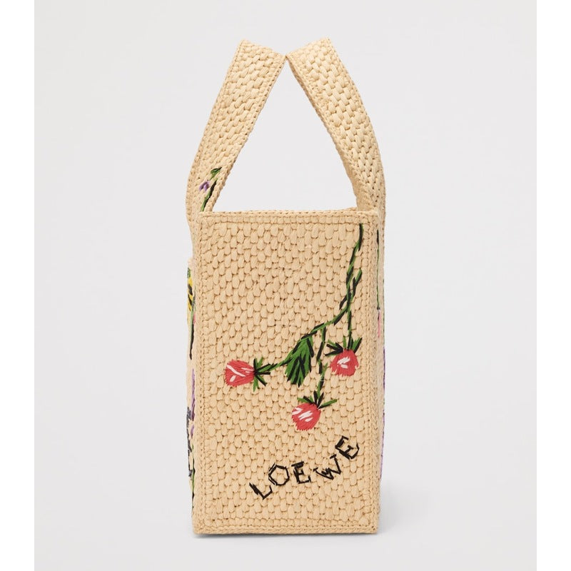 Bolsa Tote Collab x Paula's Ibiza Raffia Font