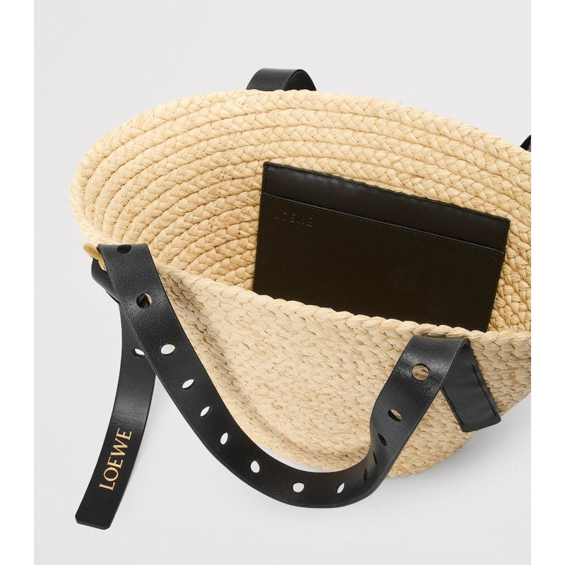 Bolsa Tote Collab x Paula's Ibiza Small Raffia Punch-Hole