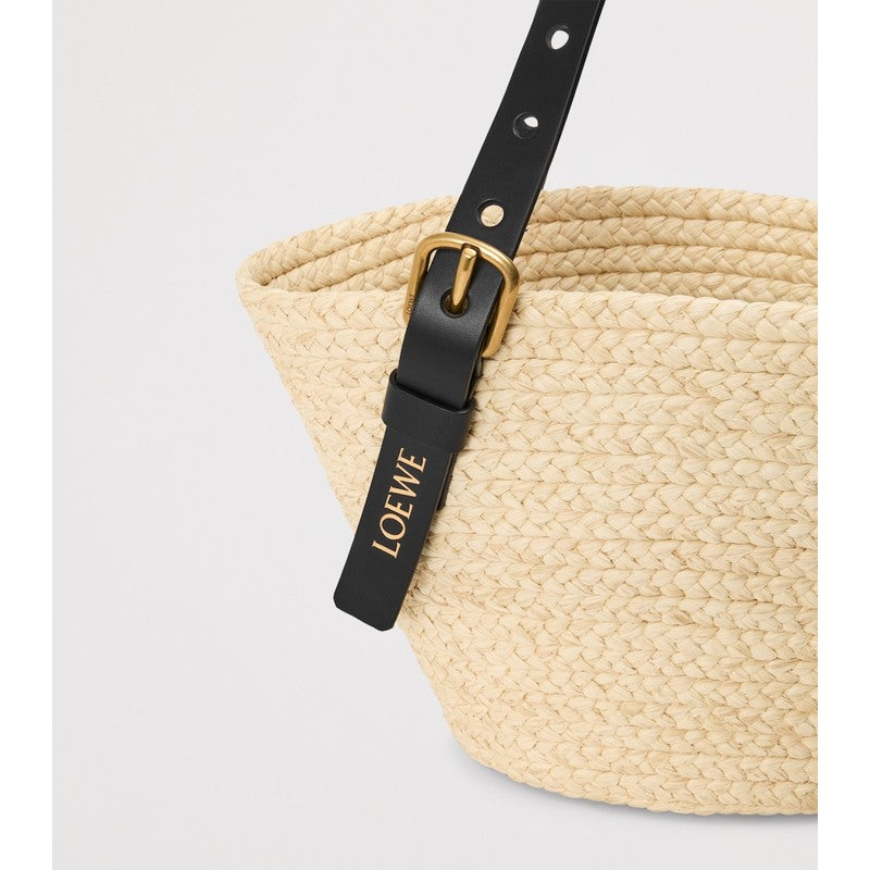 Bolsa Tote Collab x Paula's Ibiza Small Raffia Punch-Hole