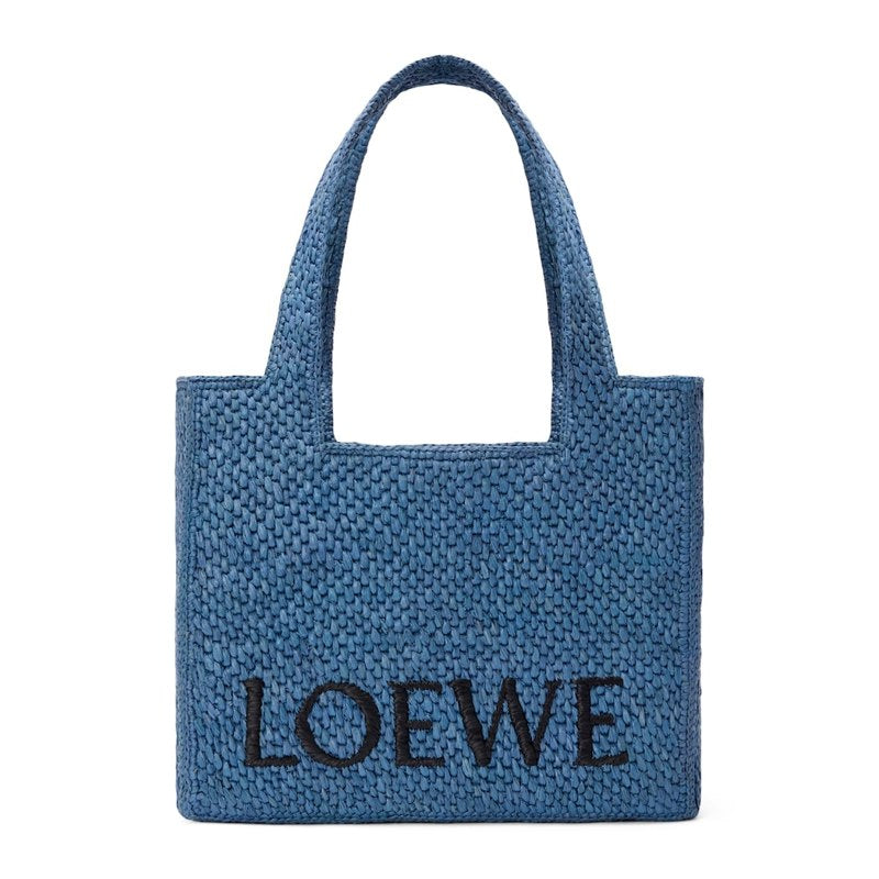 Bolsa Tote Collab x Paula's Ibiza Medium Raffia Font - Mercado de Luxo - O Maior E-Commerce de Bens, Produtos e Serviços de Luxo do Brasil.