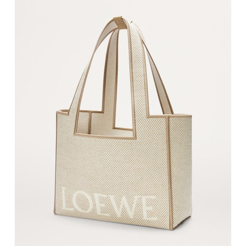 Bolsa Tote Medium Canvas Font