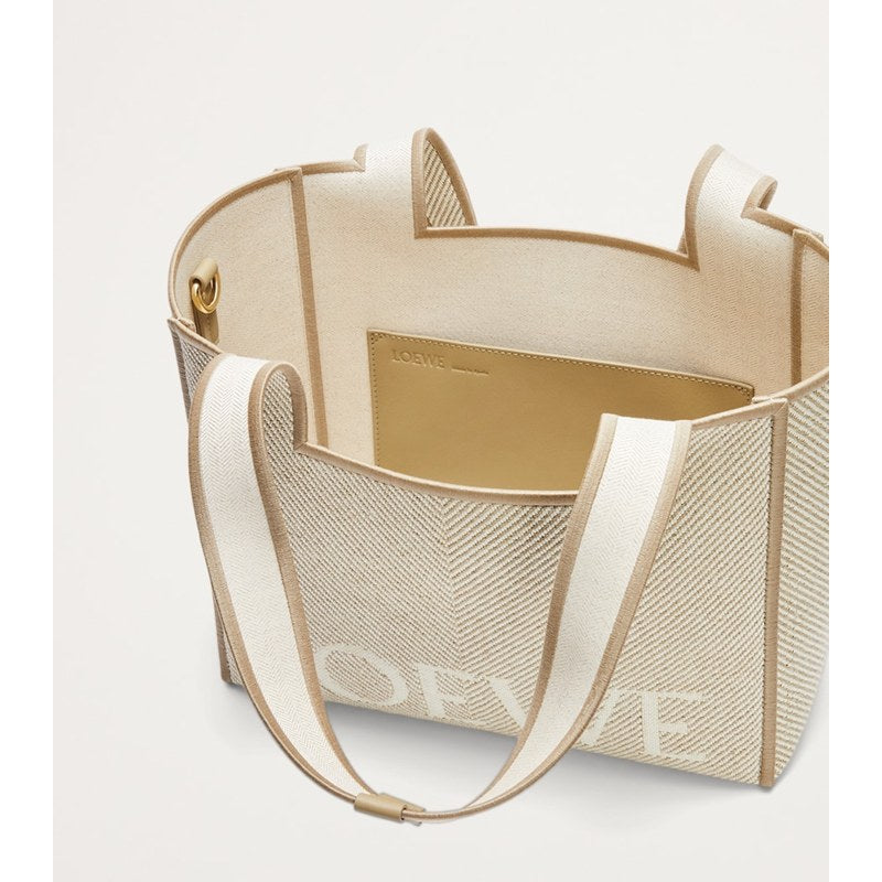 Bolsa Tote Medium Canvas Font