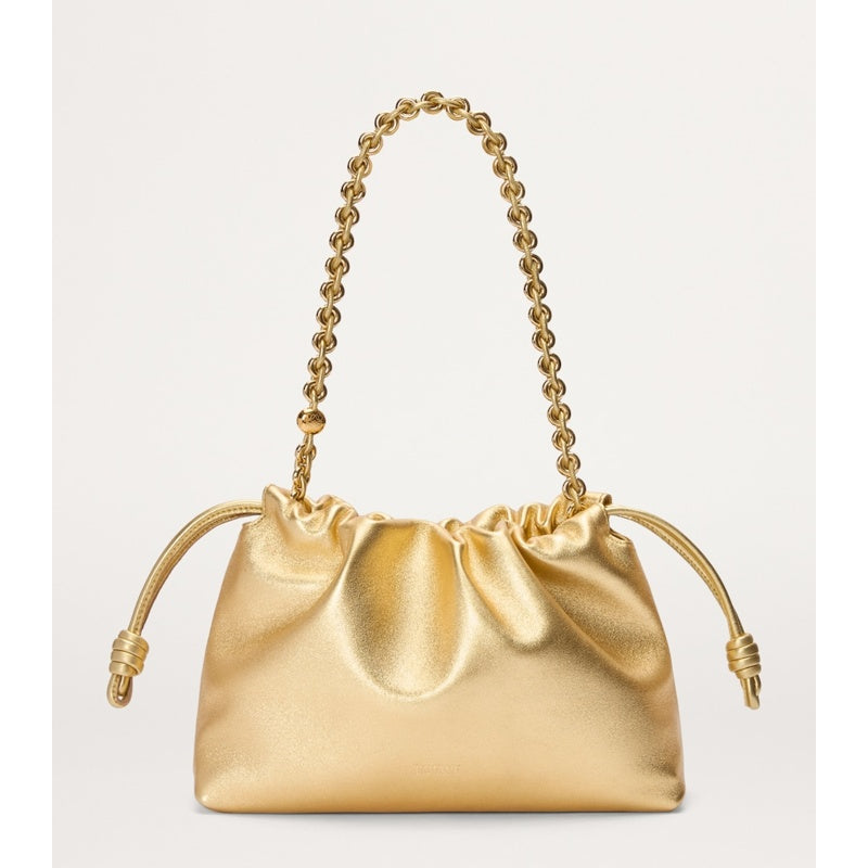Bolsa Tote Medium Metallic Flamenco Purse