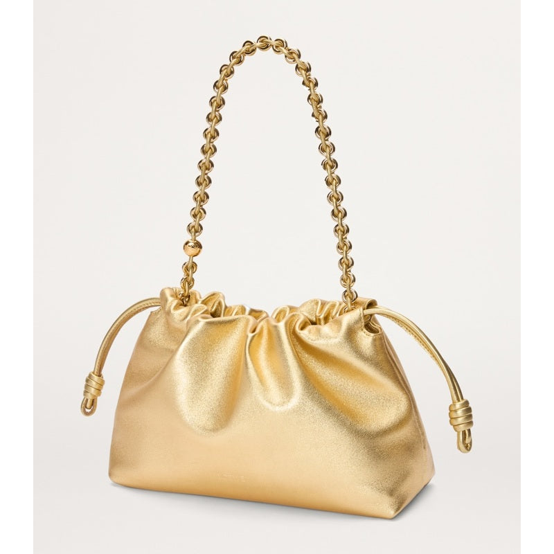 Bolsa Tote Medium Metallic Flamenco Purse