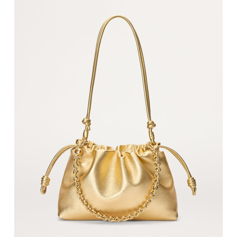 Bolsa Tote Medium Metallic Flamenco Purse