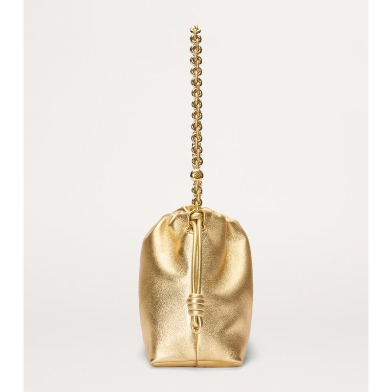 Bolsa Tote Medium Metallic Flamenco Purse
