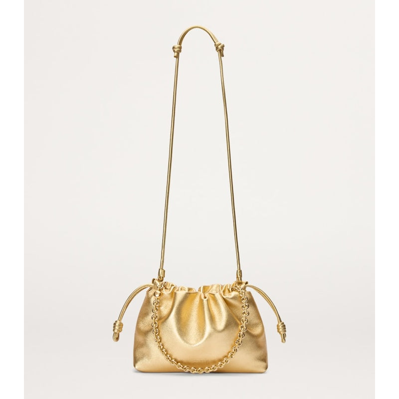 Bolsa Tote Medium Metallic Flamenco Purse