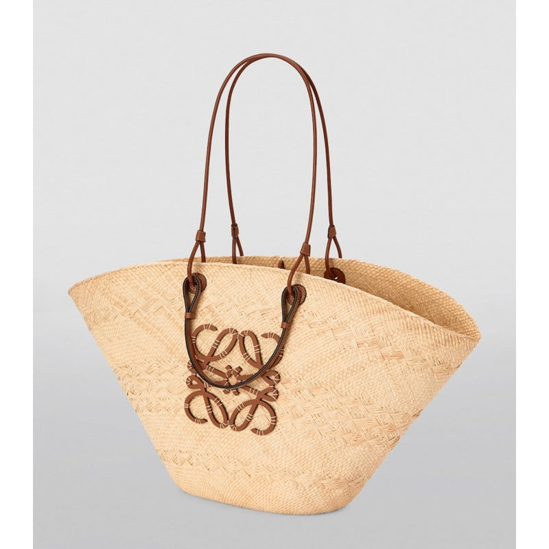 Bolsa Beach Collab x Paula’s Ibiza Large Woven Anagram Basket