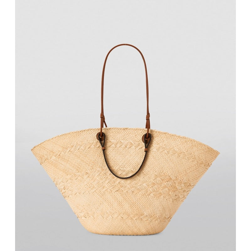 Bolsa Beach Collab x Paula’s Ibiza Large Woven Anagram Basket