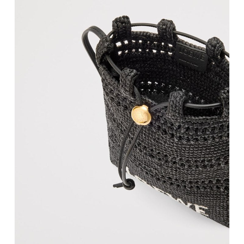 Bolsa Beach Collab x Paula's Ibiza Raffia Drawstring Pocket
