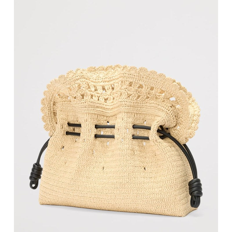 Bolsa Beach Collab x Paula's Ibiza Raffia Flamenco Purse