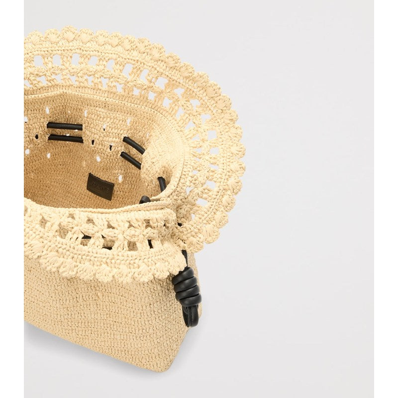 Bolsa Beach Collab x Paula's Ibiza Raffia Flamenco Purse