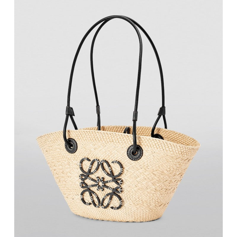 Bolsa Beach Collab x Paula’s Ibiza Small Woven Anagram Basket