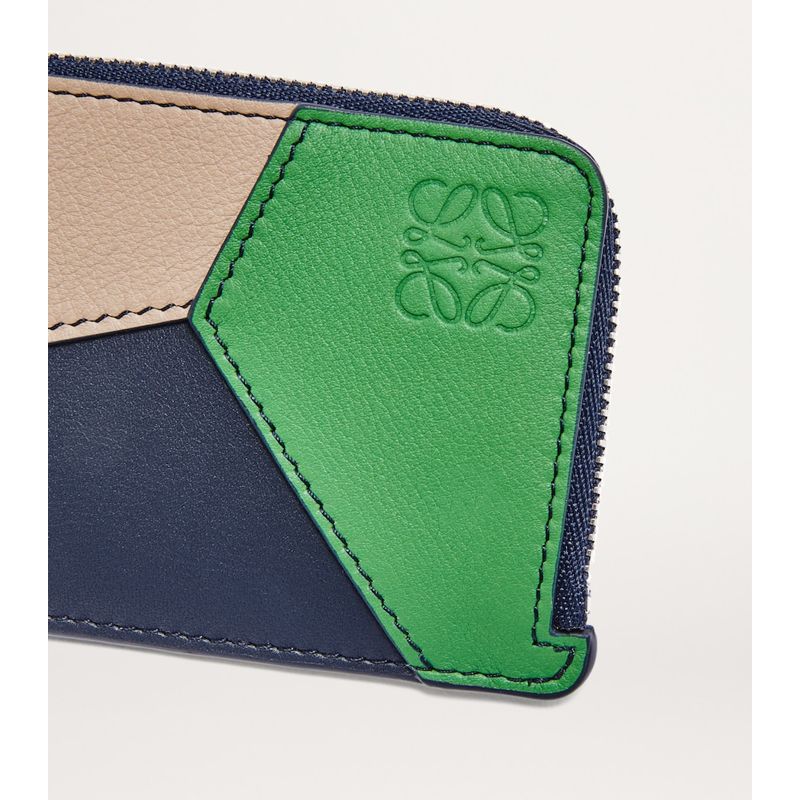 Bolsa Wallet Calfskin Puzzle Edge Coin