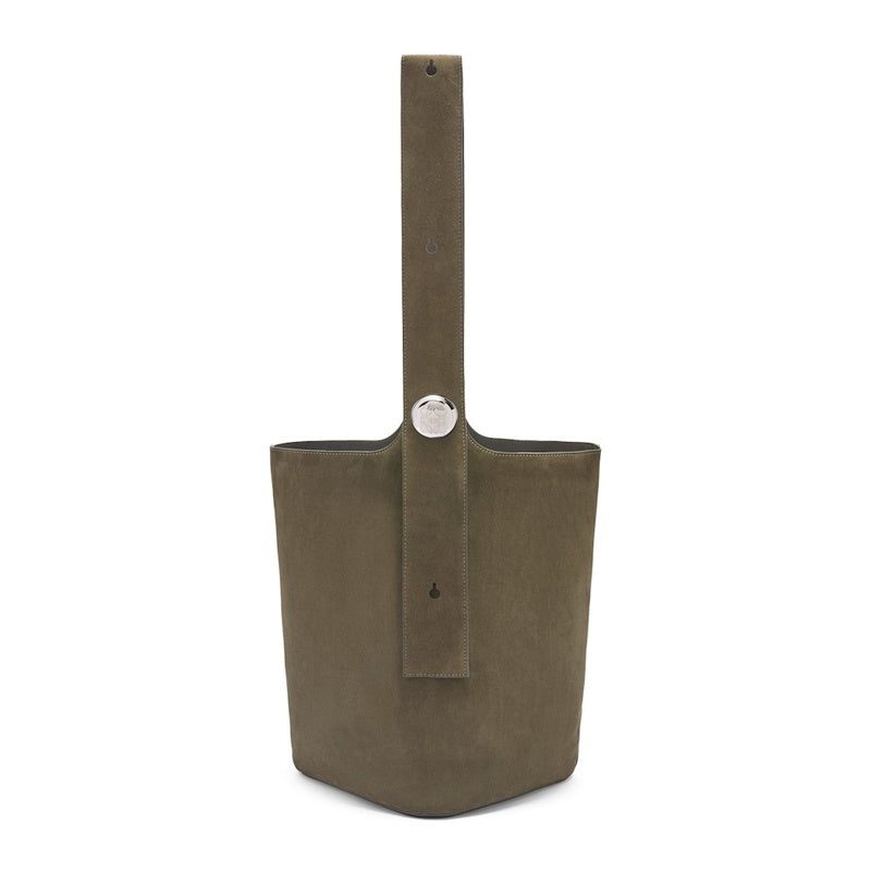 Bolsa Tote Large Suede Pebble - Mercado de Luxo - O Maior E-Commerce de Bens, Produtos e Serviços de Luxo do Brasil.