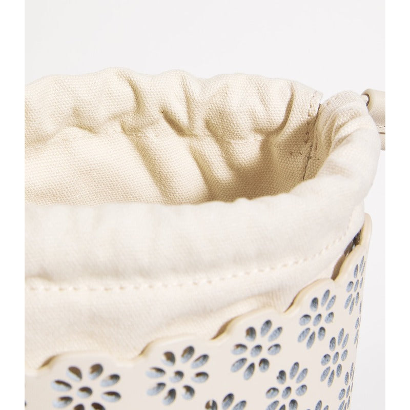 Bolsa Bucket Perforated Drawstring