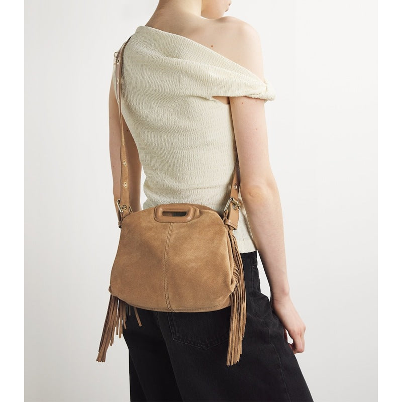 Bolsa Shoulder Mini Suede Miss M