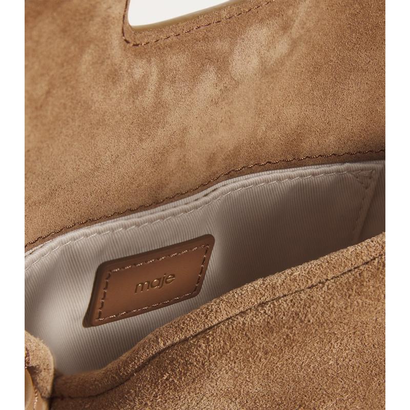 Bolsa Shoulder Mini Suede Miss M