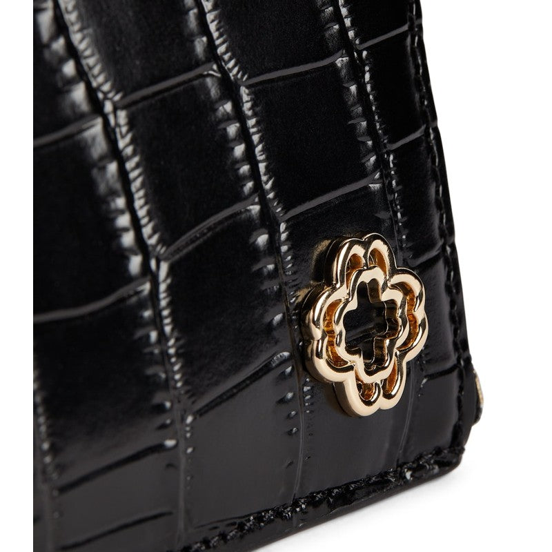 Bolsa Wallet Croc-Embossed