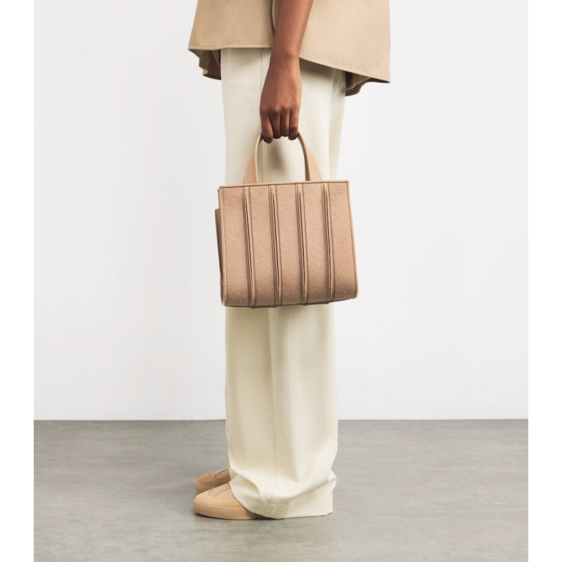 Bolsa Handle Small -Cashmere Whitney