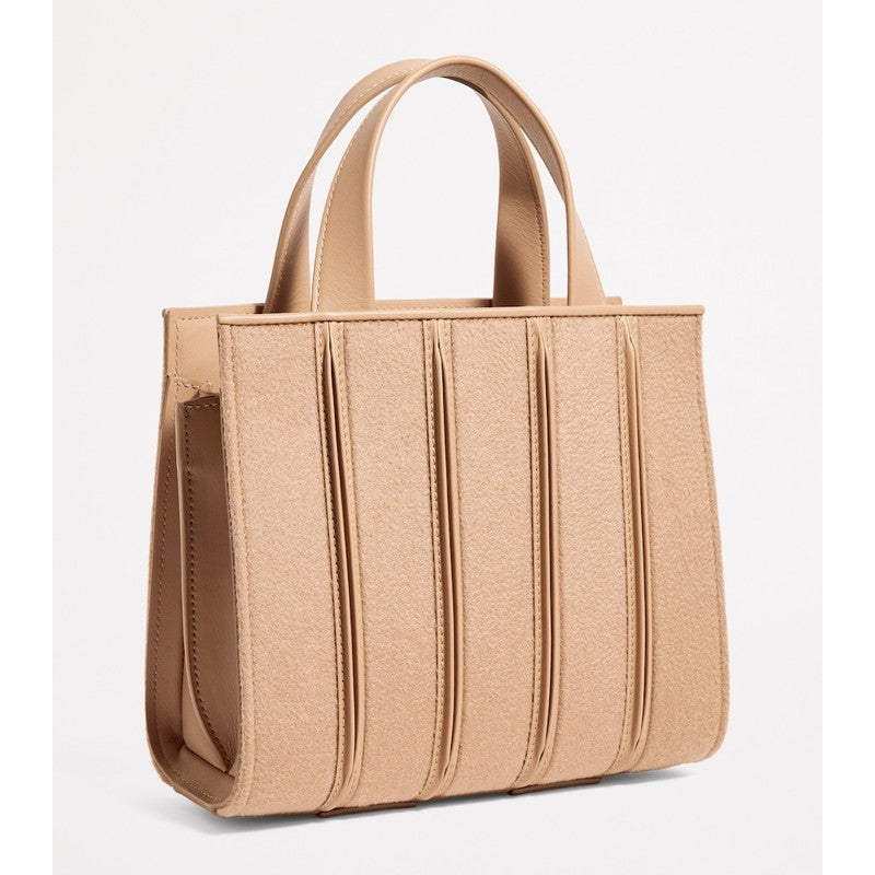 Bolsa Handle Small -Cashmere Whitney