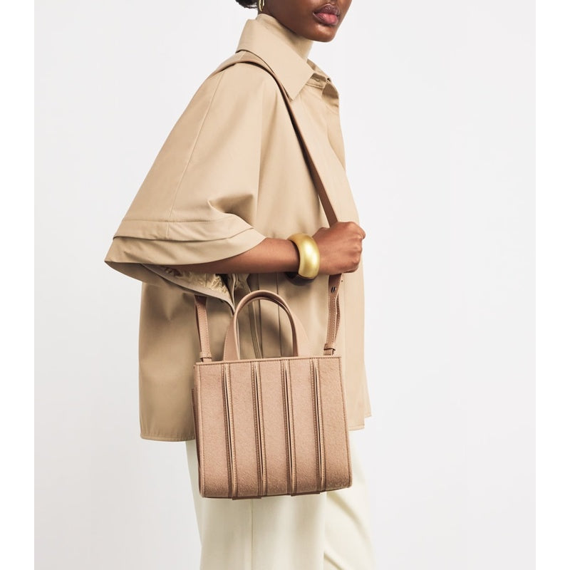 Bolsa Handle Small -Cashmere Whitney