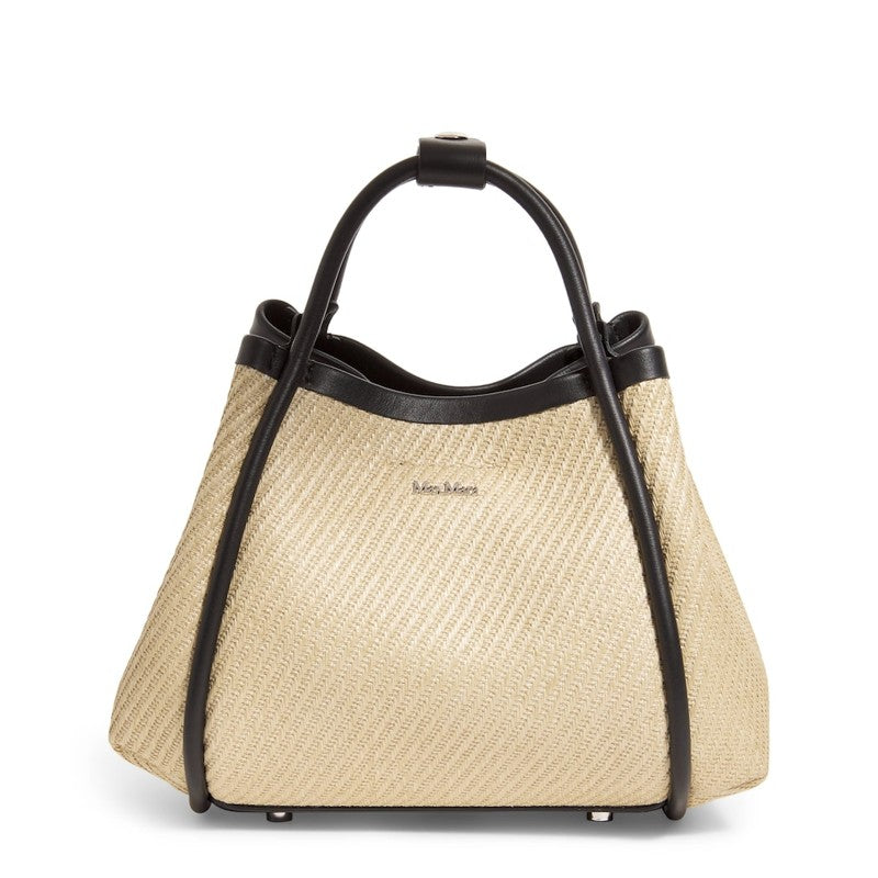 Bolsa Handle Extra Small Raffia Marine - Mercado de Luxo - O Maior E-Commerce de Bens, Produtos e Serviços de Luxo do Brasil.