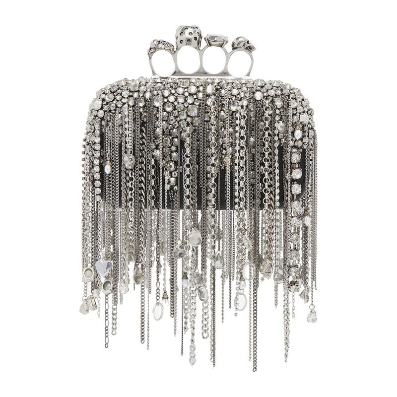 Bolsa Clutch Crystal Skull Four-Ring - Mercado de Luxo - O Maior E-Commerce de Bens, Produtos e Serviços de Luxo do Brasil.