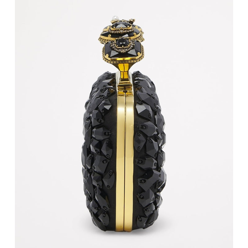 Bolsa Clutch Silk Spider Jewelled