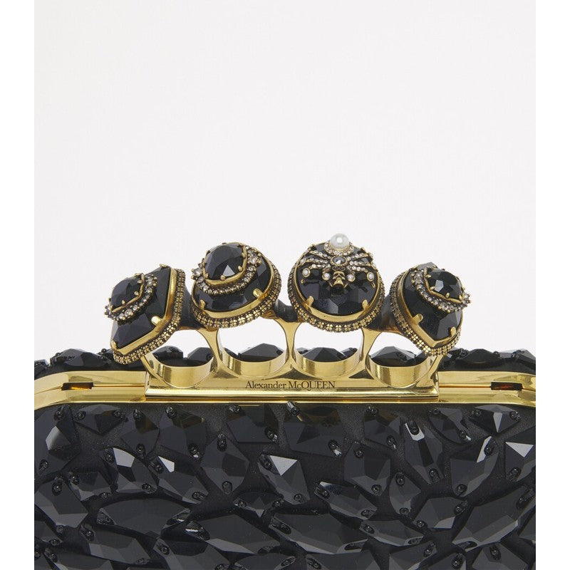 Bolsa Clutch Silk Spider Jewelled