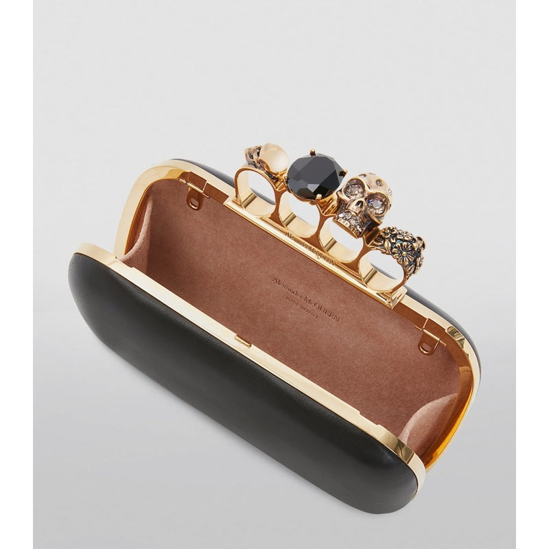 Bolsa Clutch Skull Four-Ring