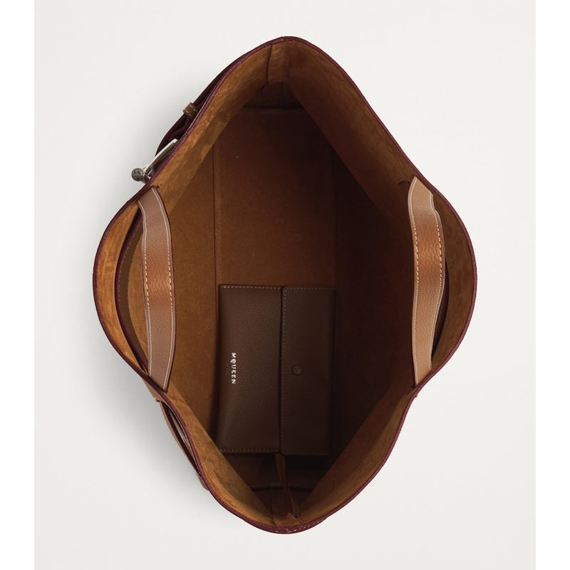 Bolsa Shopper Calf T-Bar Sling Shopper