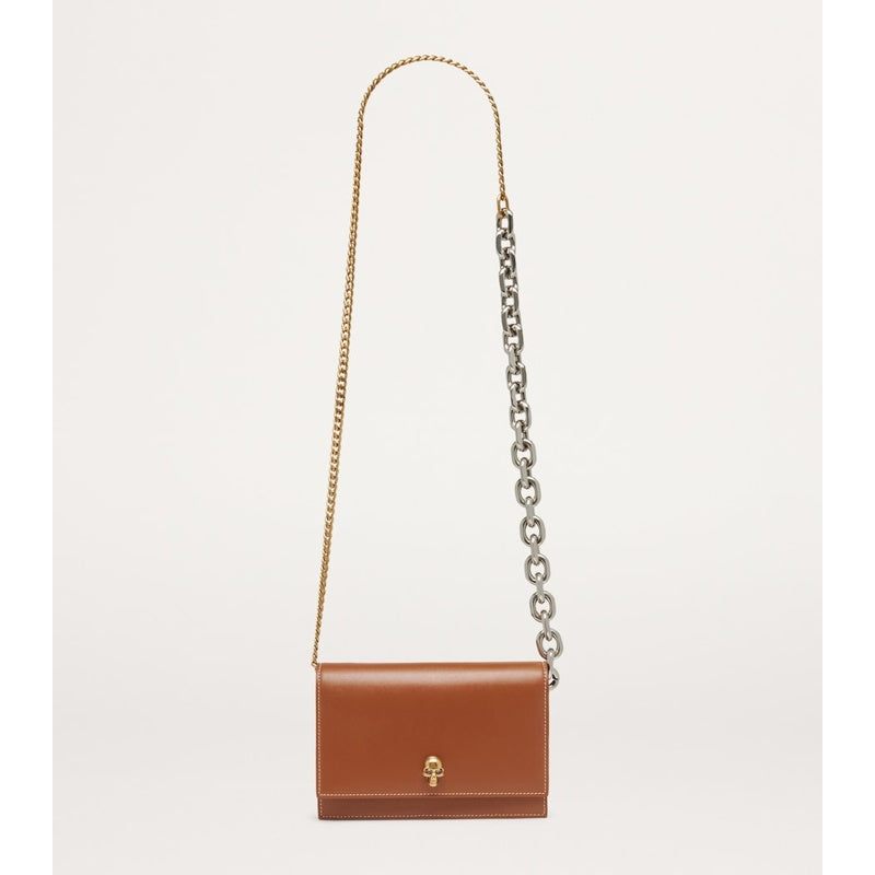 Bolsa Shoulder Calfskin Skull